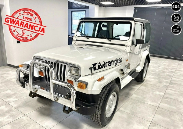 śląskie Jeep Wrangler cena 51000 przebieg: 150000, rok produkcji 1990 z Nowy Staw